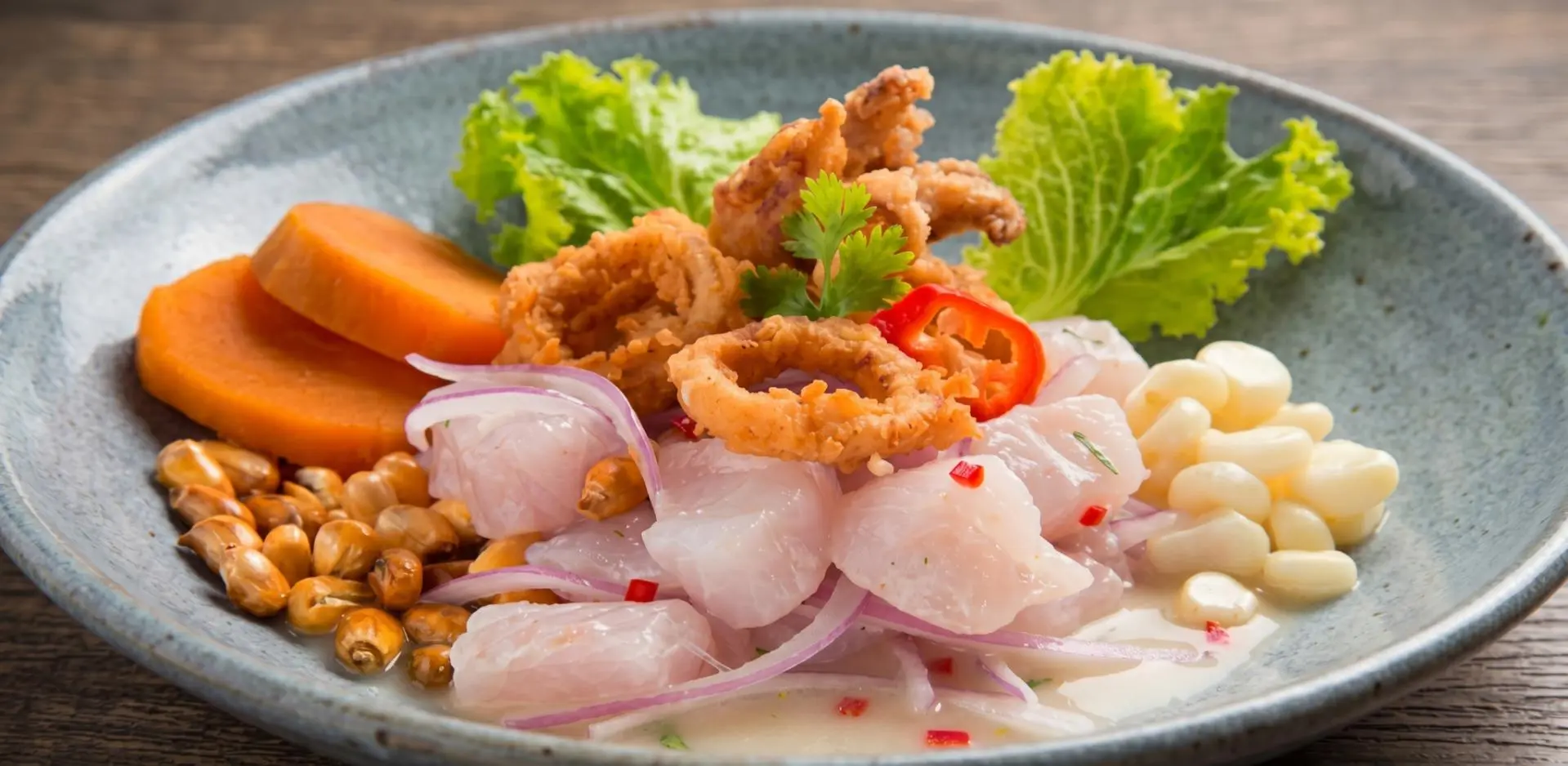 A classic Lima ceviche